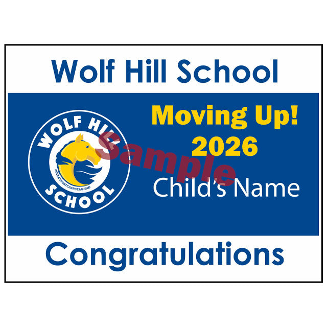 Wolf Hill Moving Up! Personalized